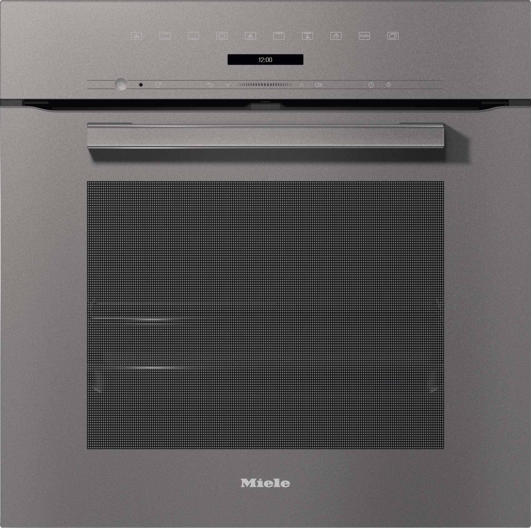 Miele H7263BPGG H 7263 Bp - 24" Oven With Clear Text Display, Connectivity, And Self Clean. Wall Ovens convection wall oven with steam assist