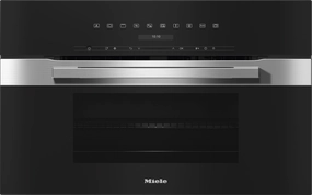 Miele H7270BMCTS H 7270 Bm - 30" Compact Speed Oven In A Perfectly Combinable Design With Automatic Programs And Combi Modes. Wall Ovens convection wall oven with steam assist