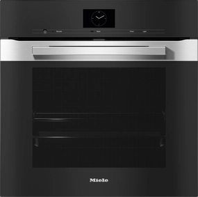 Miele H7660BPAMCLEANTOUCHSTEEL H 7660 Bp Am - 24" Oven In A Perfectly Combinable Design With Roast Probe And Brilliantlight. Wall Ovens oven with smart temperature control