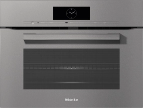 Miele H7840BMAMGRAPHITEGREY H 7840 Bm Am - 24" Compact Speed Oven In A Perfectly Combinable Design With Automatic Programs And Roast Probe. Wall Ovens oven with smart temperature control