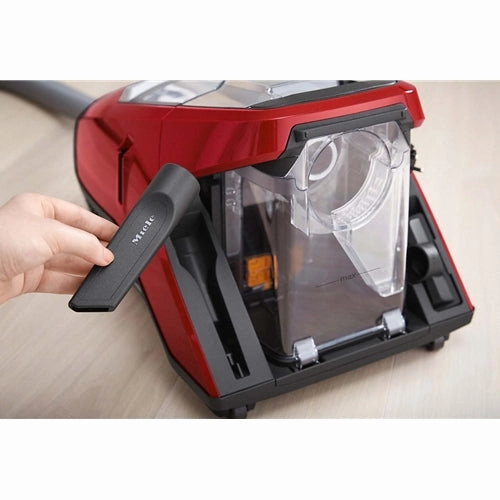 Miele HomeCare Blizzard CX1 PowerLine Bagless Canister, Ruby Red - SKCE0