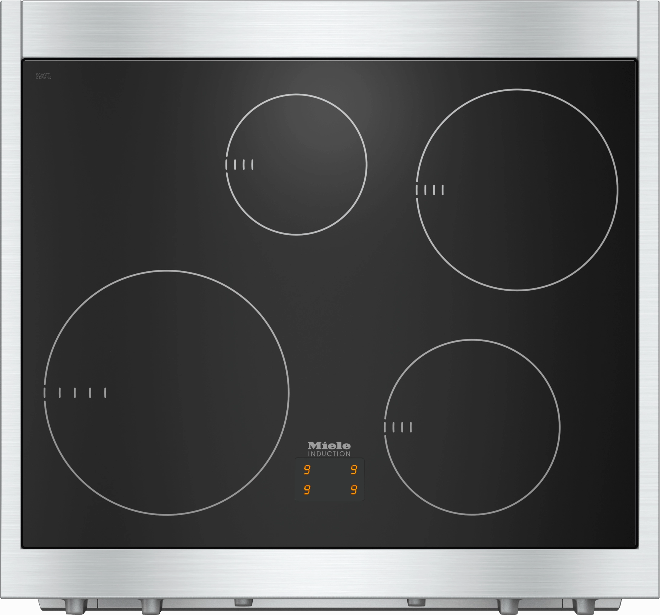 Miele HR14223I Hr 1422-3 I - 30" Range Induction With Directselect Controls And Twinpower Convection Fans
