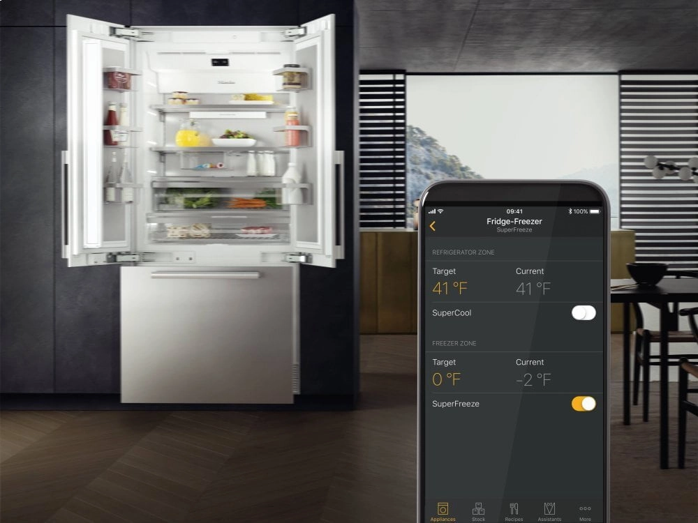 Miele KF2911SF Mastercool&#8482; Fridge-Freezer For High-End Design And Technology On A Large Scale.