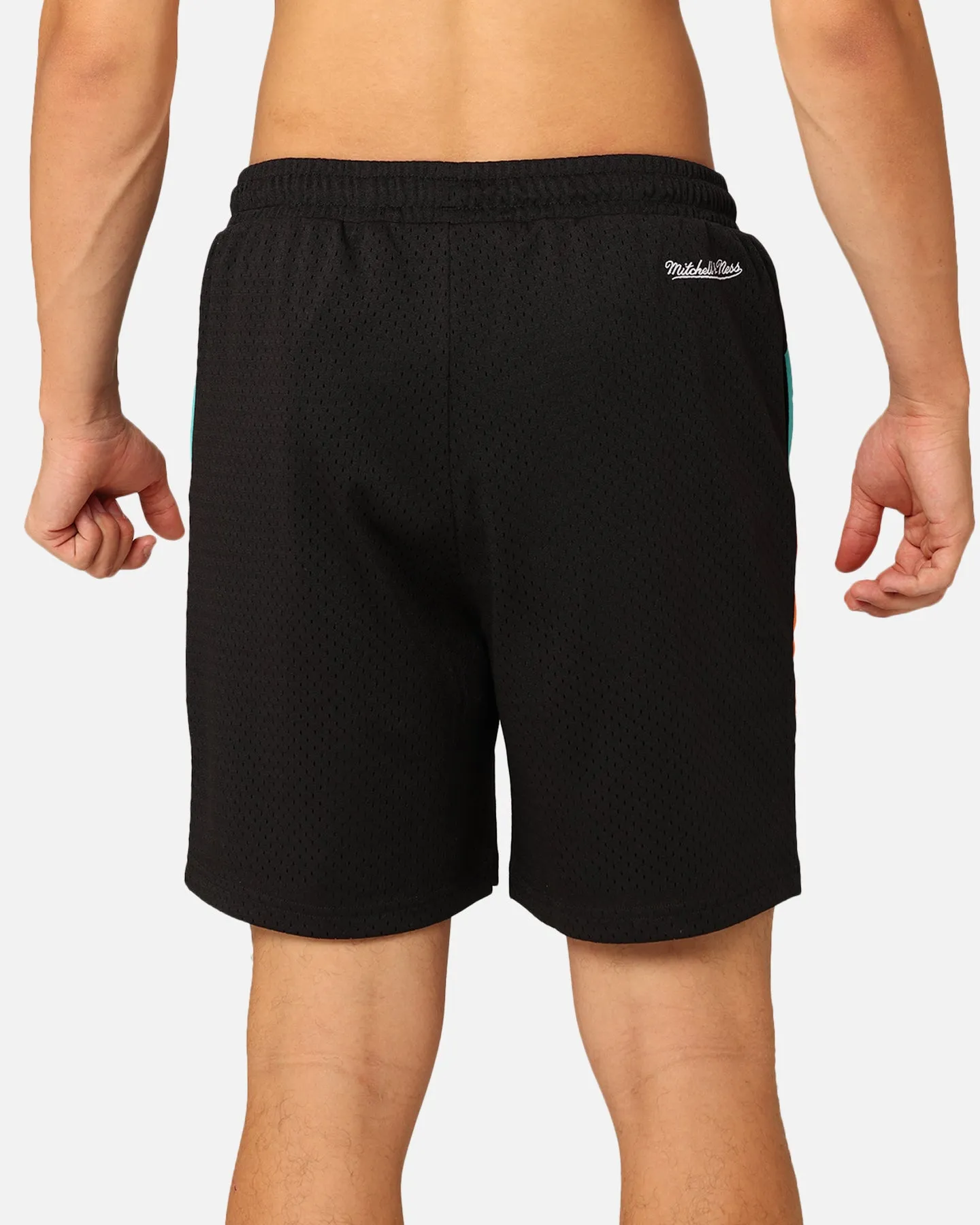 Mitchell & Ness San Antonio Spurs Wear Your Stripes Shorts Black