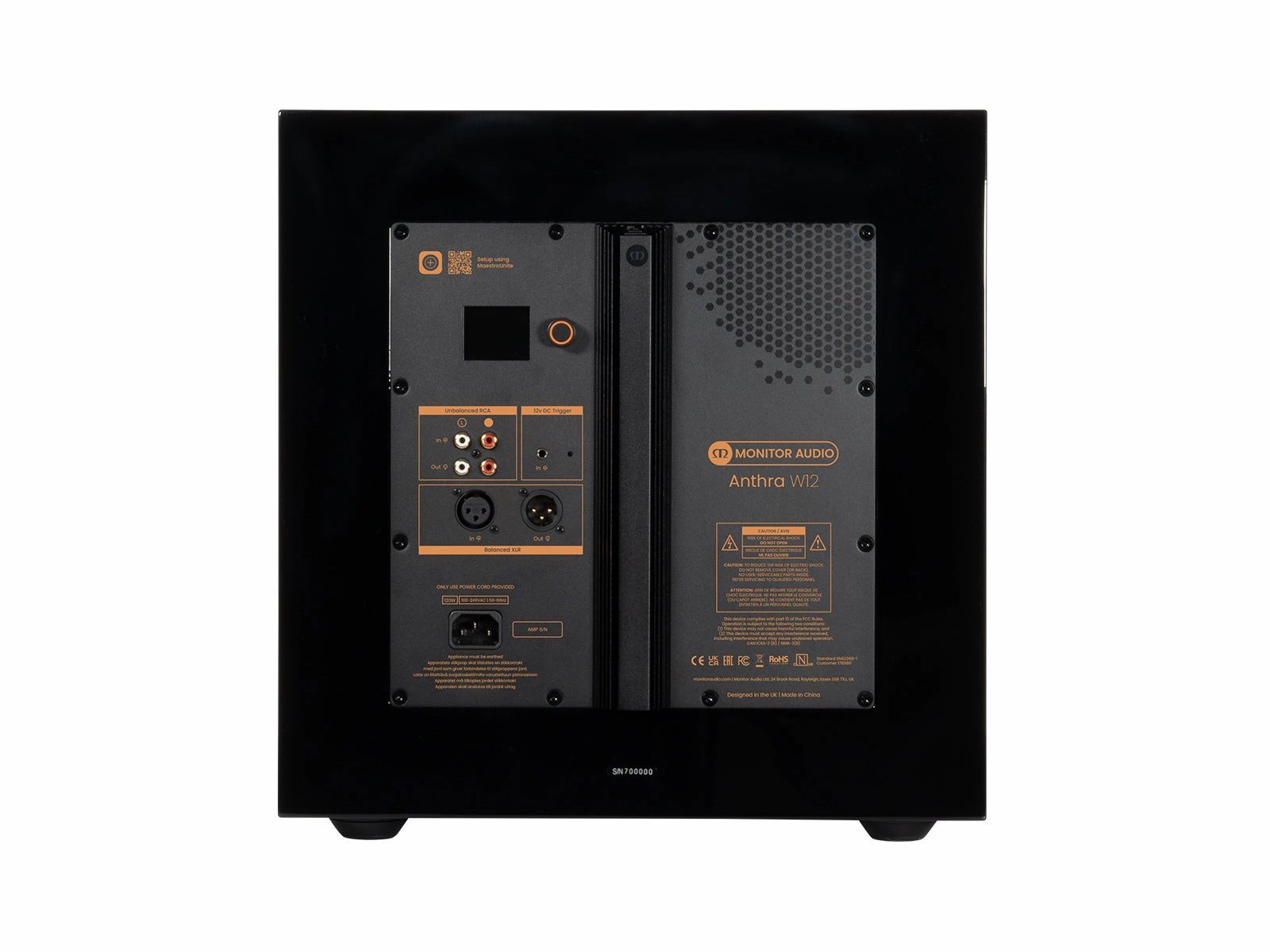 Monitor Audio W12 Anthra Subwoofer