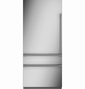 Monogram ZIC363IPVLH Monogram 36" Integrated Bottom-Freezer Refrigerator Freestanding Refrigerators freestanding fridge freezer combo