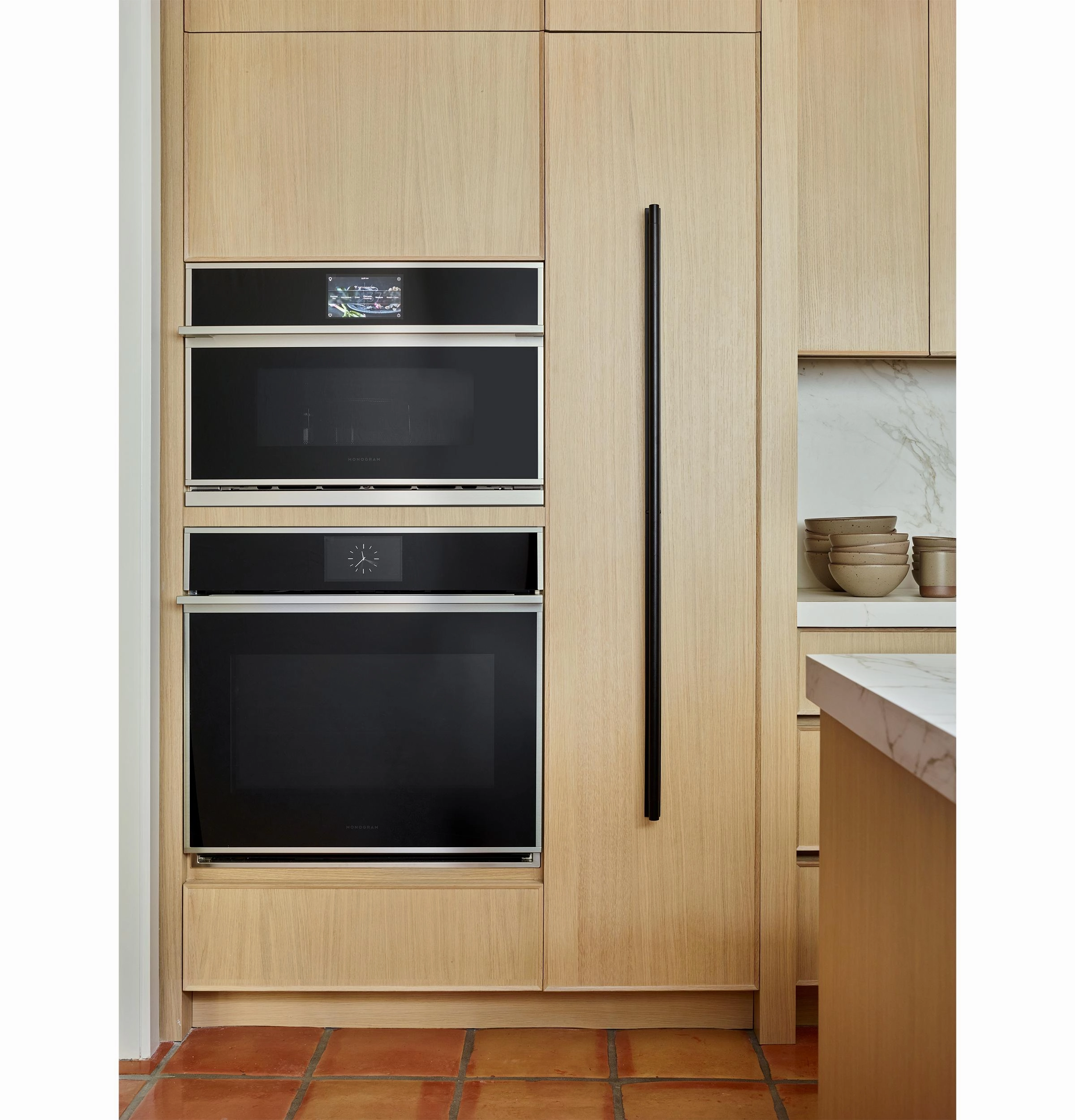 Monogram ZSB9131VSS Monogram 30" Minimalist Five-In-One Wall Oven With 120V Advantium Technology