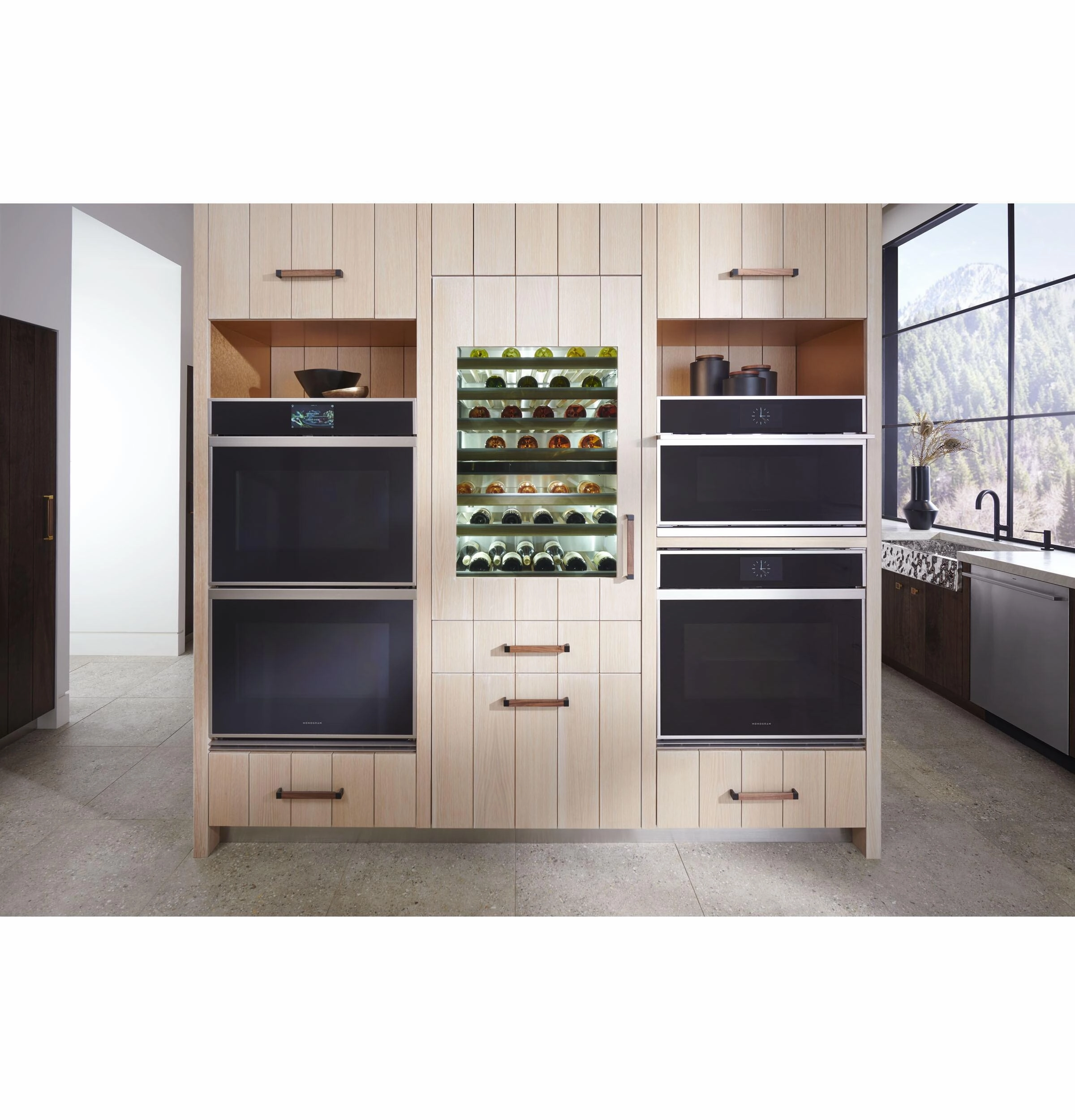 Monogram ZSB9131VSS Monogram 30" Minimalist Five-In-One Wall Oven With 120V Advantium Technology