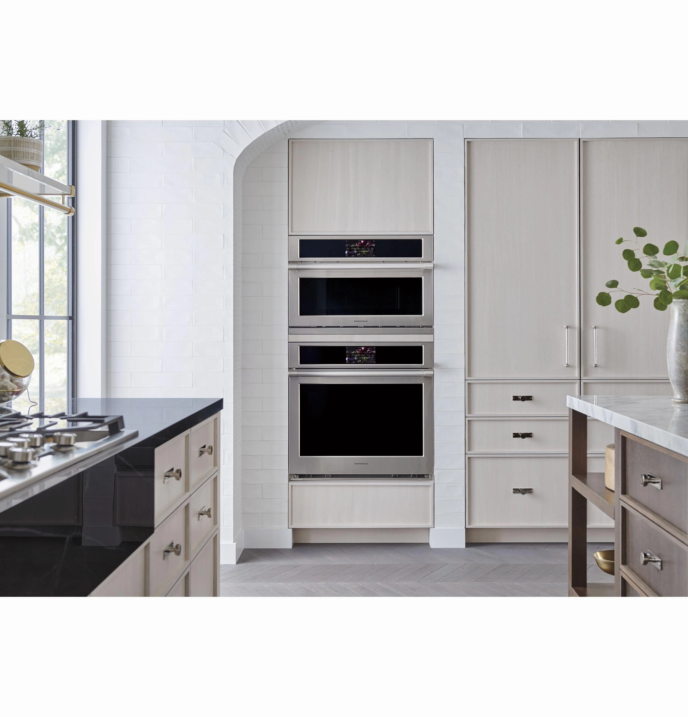 Monogram ZSB9132VSS Monogram 30" Statement Five-In-One Wall Oven With 120V Advantium Technology