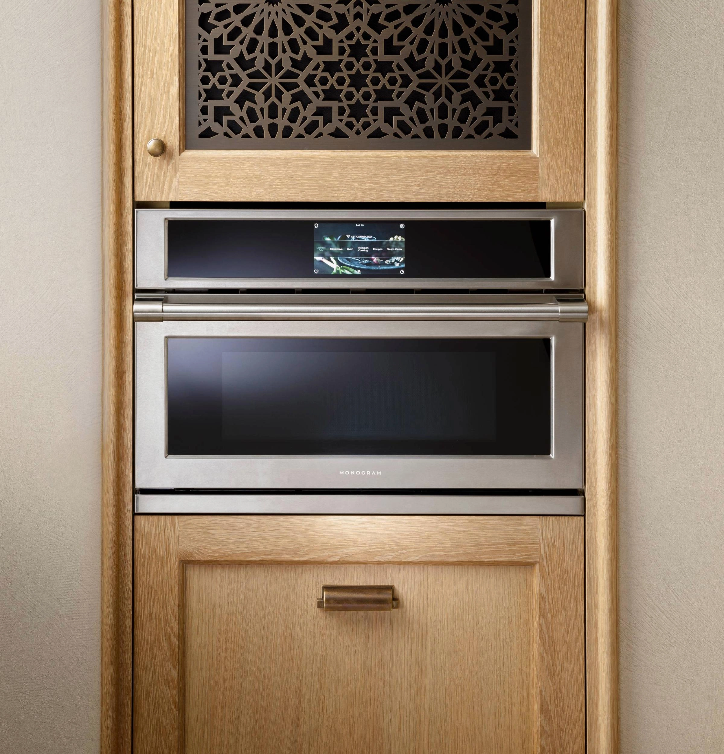 Monogram ZSB9132VSS Monogram 30" Statement Five-In-One Wall Oven With 120V Advantium Technology
