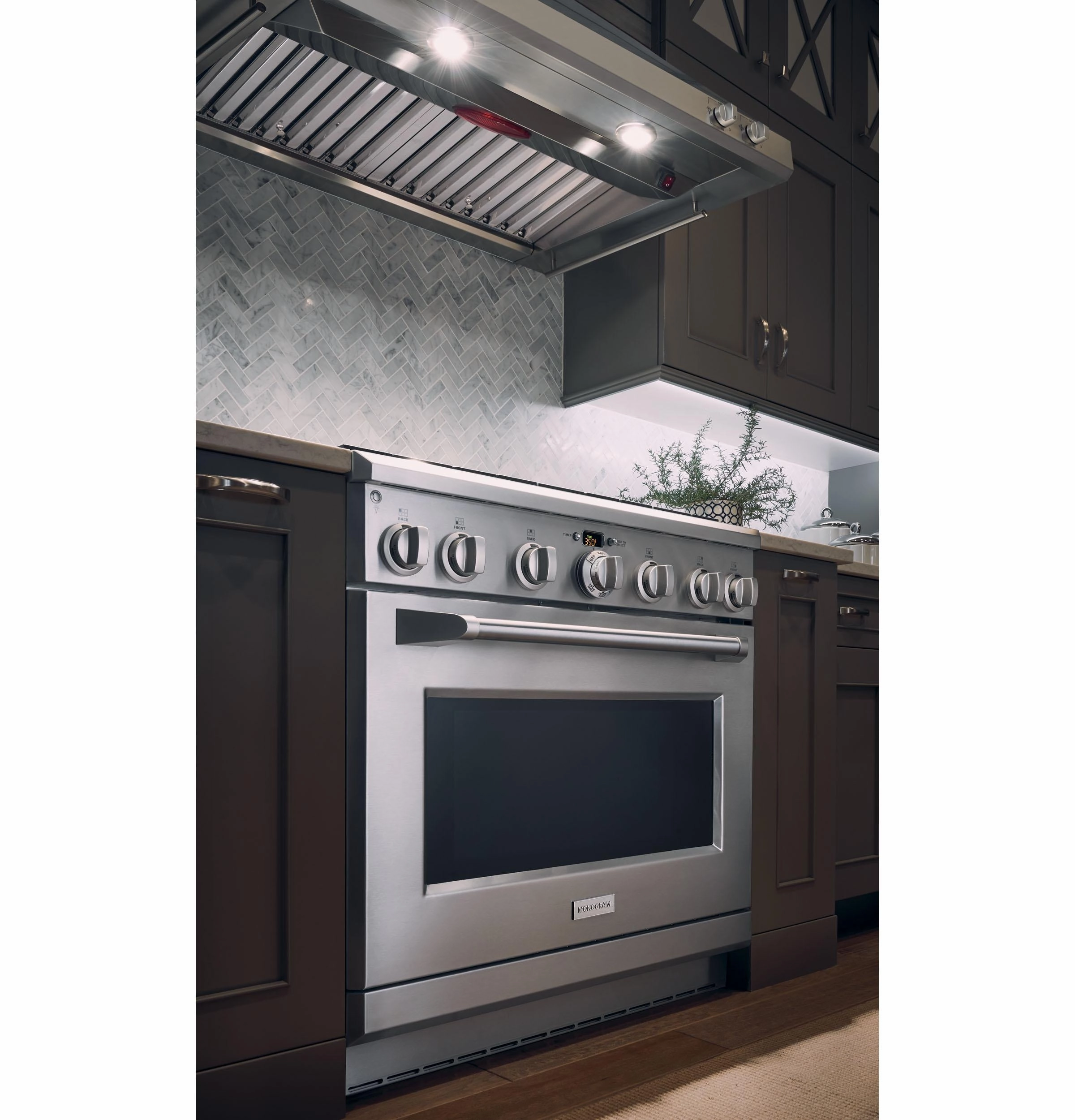 Monogram ZV48SSJSS Monogram 48" Stainless Steel Professional Hood