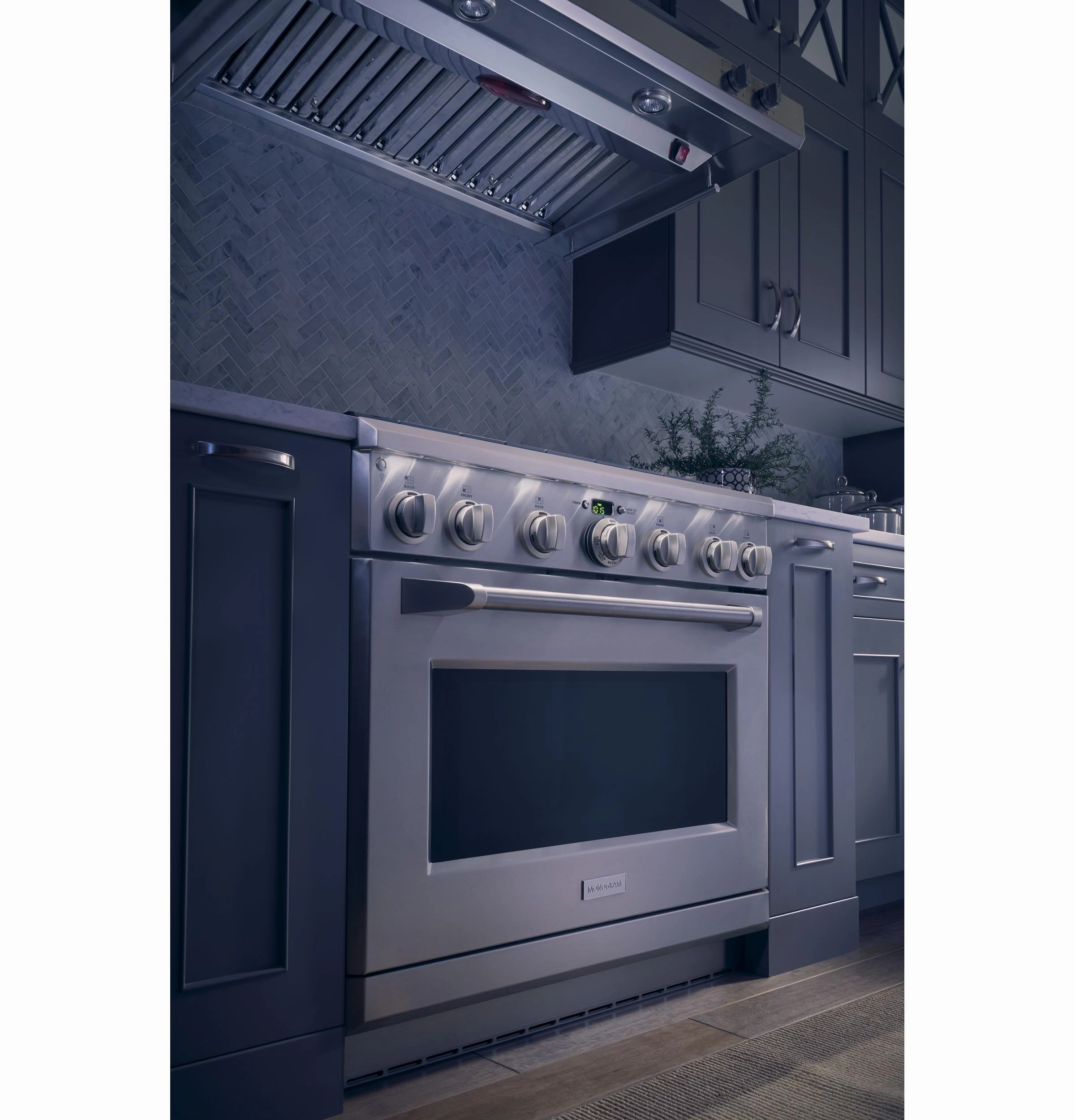 Monogram ZV48SSJSS Monogram 48" Stainless Steel Professional Hood