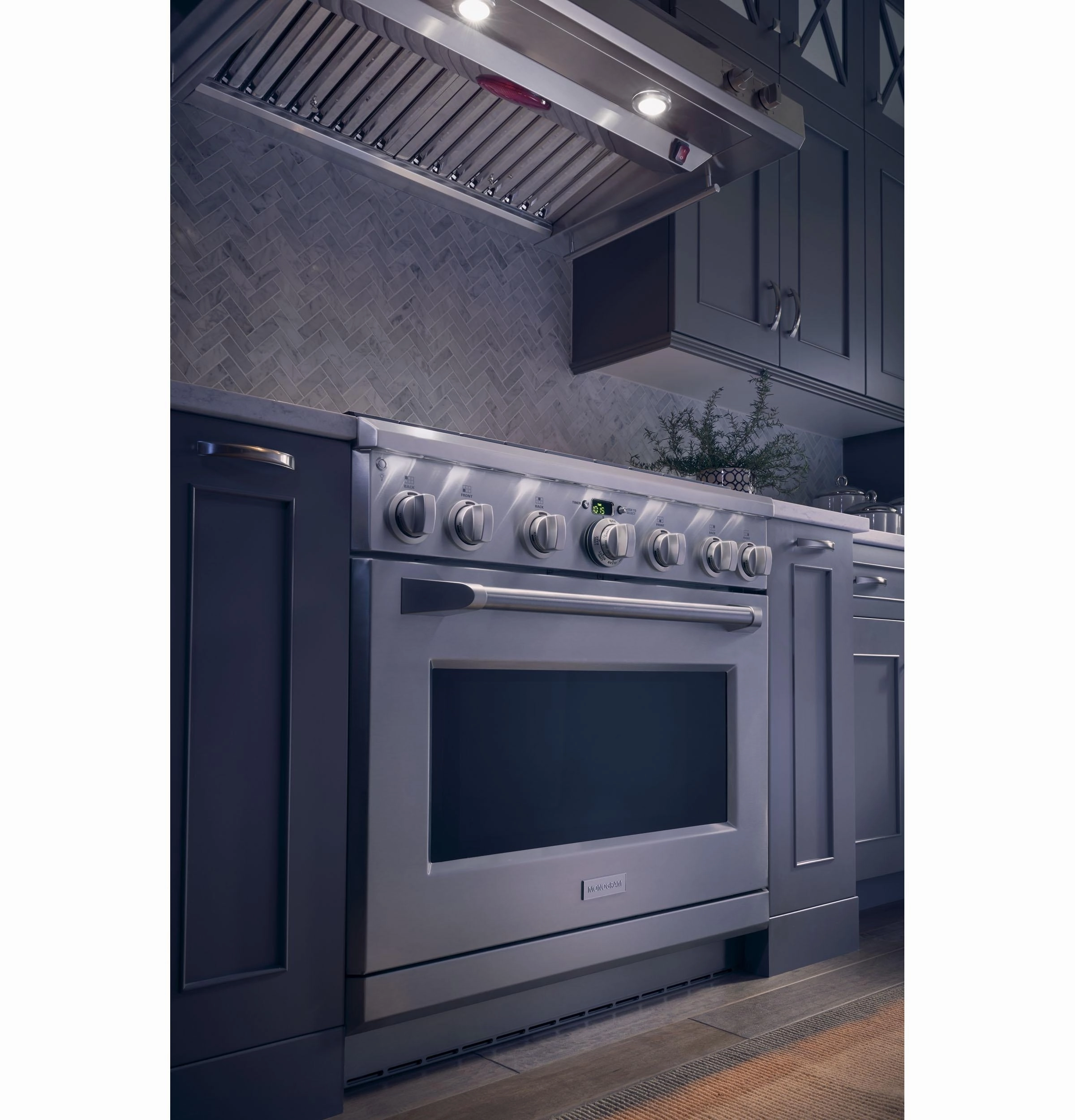Monogram ZV48SSJSS Monogram 48" Stainless Steel Professional Hood
