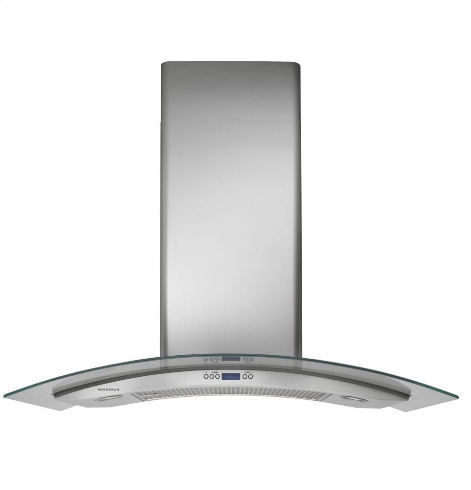 Monogram ZV900SLSS Monogram 36" Glass Canopy Wall-Mounted Hood - Gray Ventilation Range Hoods high suction kitchen exhaust hood
