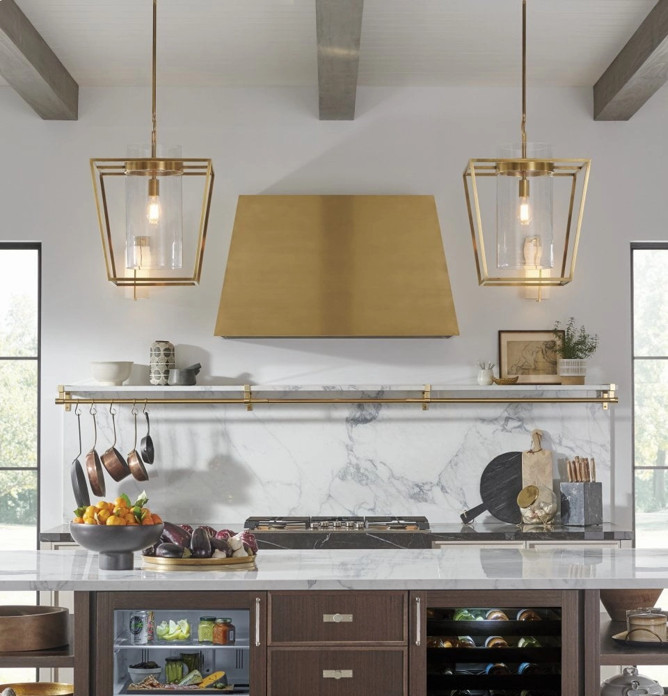 Monogram ZVC48DNB1 Monogram 48" Custom Brass Hood