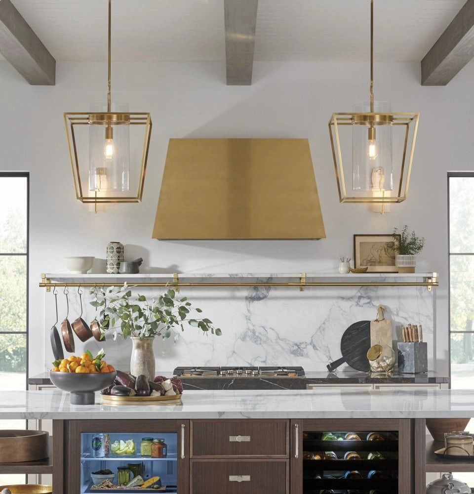 Monogram ZVC48DNB1 Monogram 48" Custom Brass Hood