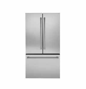 Monogram ZWE23NSYSS Monogram Counter-Depth French-Door Refrigerator Freestanding Refrigerators freestanding fridge freezer combo