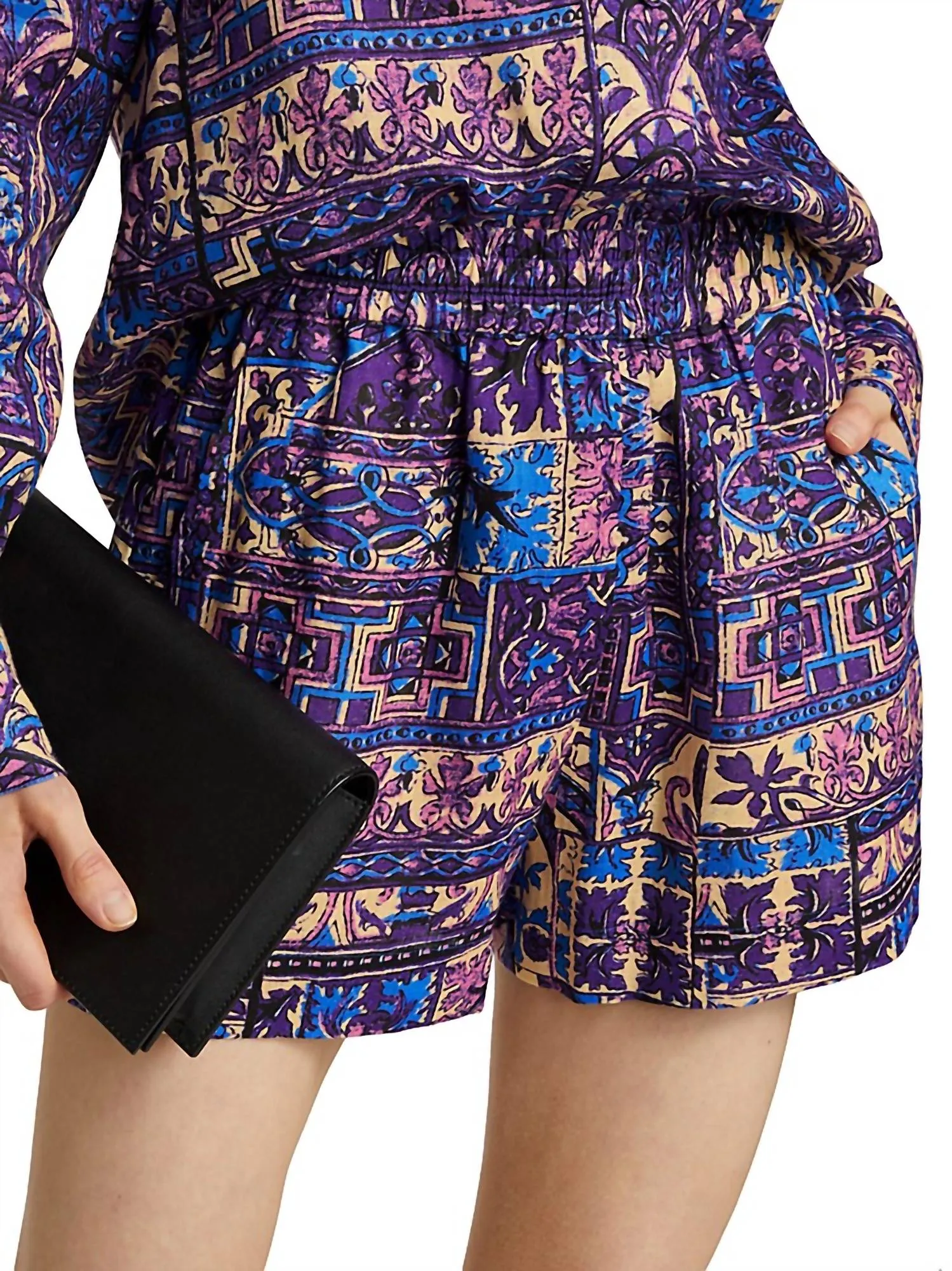 Monte Short In Violet Tile