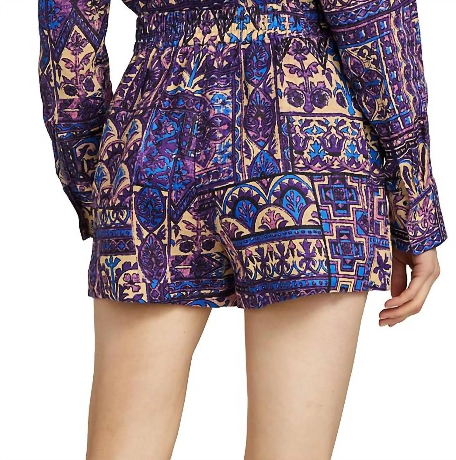 Monte Short In Violet Tile