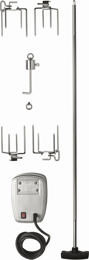 Napoleon Bbq 69231 Commercial Grade Rotisserie Kit For Large Grills Barbeque Grill Accessories,grill tool set