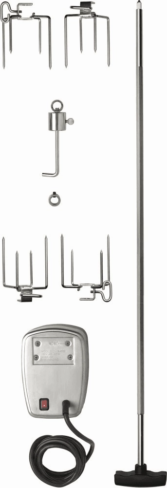 Napoleon Bbq 69231 Commercial Grade Rotisserie Kit For Large Grills Barbeque Grill Accessories,grill tool set