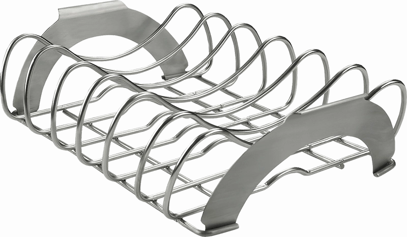 Napoleon Bbq 70009 Stainless Steel Rib / Roast Rack And Roast Rack Barbeque Grill Accessories,grill tool set
