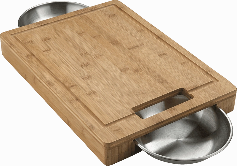 Napoleon Bbq 70012 Cutting Board With Stainless Steel Bowls Barbeque Grill Accessories,grill tool set