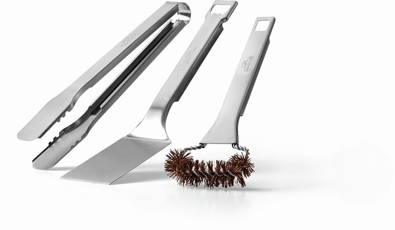 Napoleon Bbq 70051 Travelq 3 Piece Toolset Barbeque Grill Accessories,grill tool set