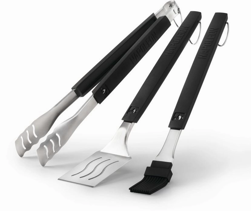 Napoleon Bbq 70054 3 Piece Toolset Barbeque Grill Accessories,grill tool set