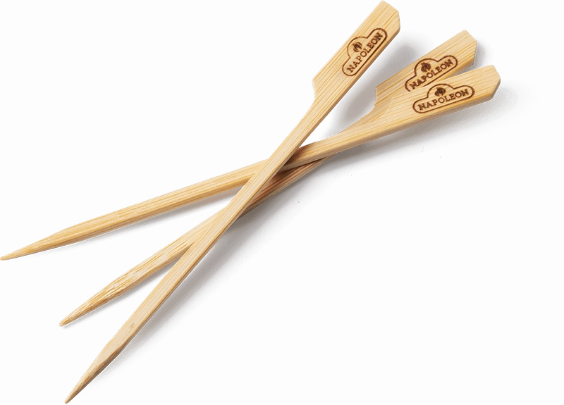 Napoleon Bbq 70116 Bamboo Skewers 6" Barbeque Grill Accessories,grill tool set