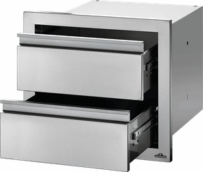 Napoleon Bbq BI18162DR 18" X 16" Double Drawer , Stainless Steel Barbeque Grill Accessories,grill tool set