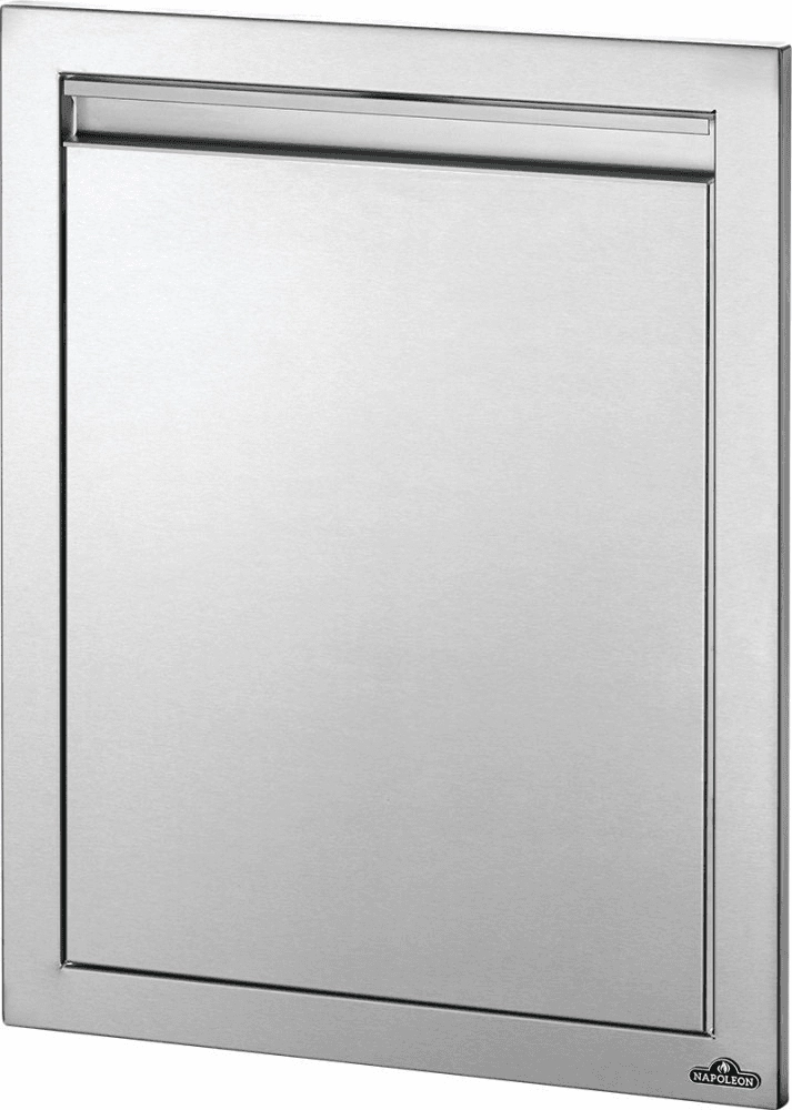 Napoleon Bbq BI18241D 18" X 24" Reversible Single Door , Stainless Steel Storage,outdoor grill storage cabinet