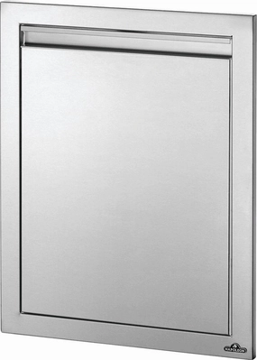 Napoleon Bbq BI18241D 18" X 24" Reversible Single Door , Stainless Steel Storage,outdoor grill storage cabinet