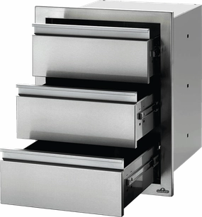 Napoleon Bbq BI18243DR 18" X 24" Triple Drawer , Stainless Steel Barbeque Grill Accessories,grill tool set