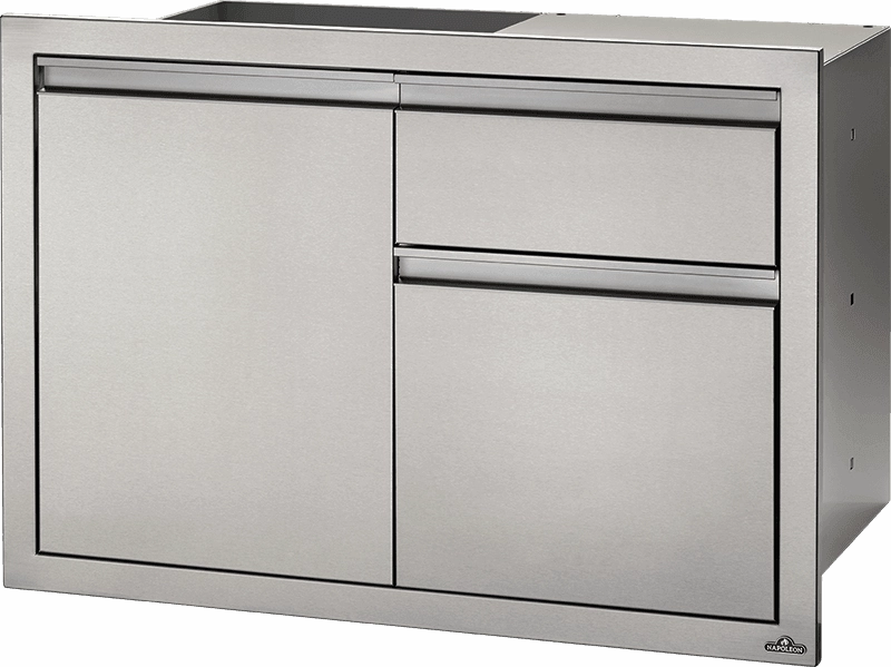 Napoleon Bbq BI36241D2DR 36" X 24" Single Door & Standard Drawer , Stainless Steel Barbeque Grill Accessories,grill tool set