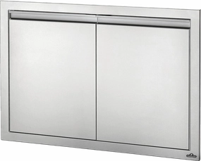 Napoleon Bbq BI36242D 36" X 24" Large Double Door , Stainless Steel Storage,outdoor grill storage cabinet