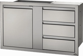 Napoleon Bbq BI42241D3DR 42" X 24" Large Single Door & Triple Drawer Triple Drawer , Stainless Steel Barbeque Grill Accessories,grill tool set
