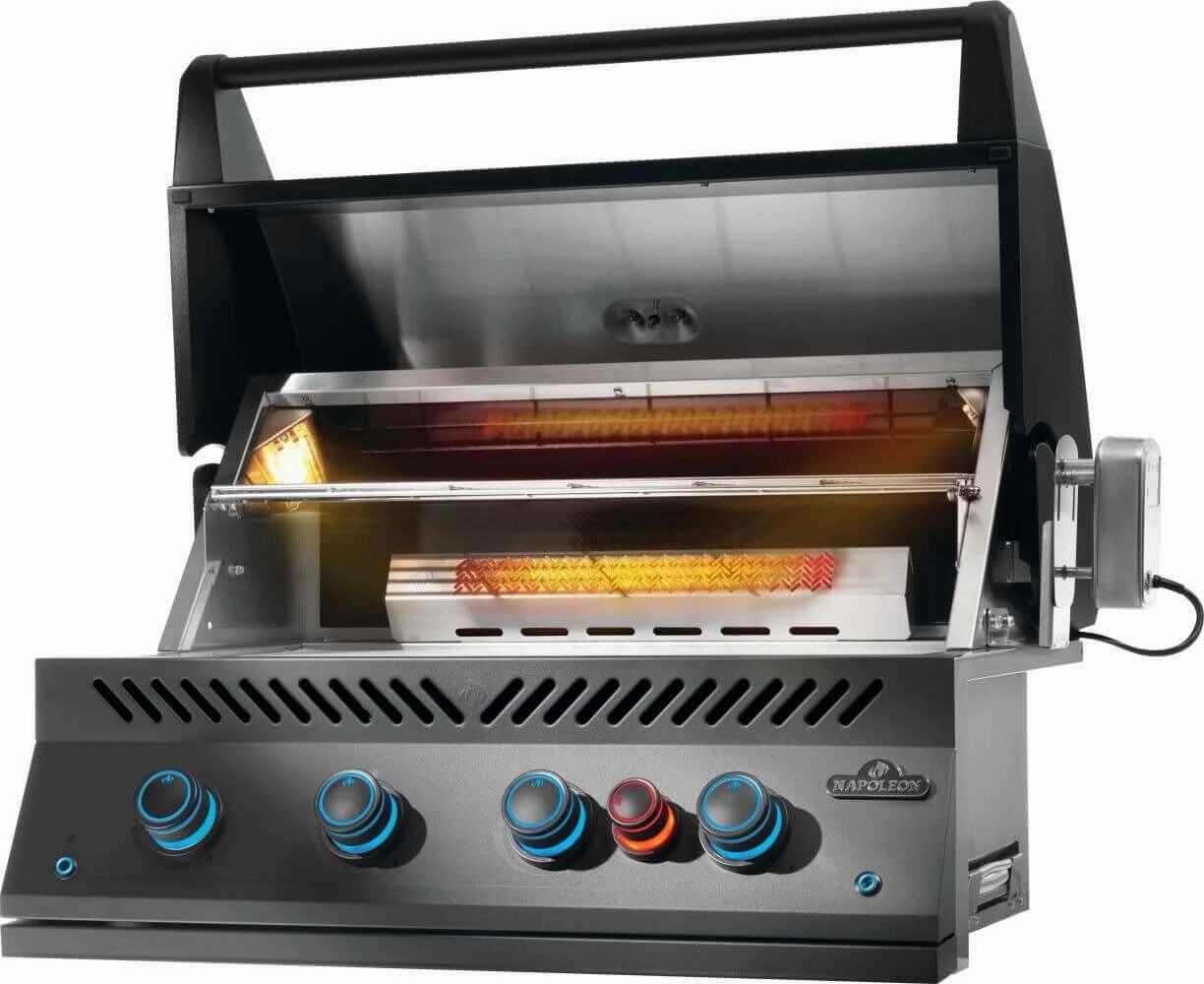 Napoleon Bbq BIG32RBPMK1 Built-In 700 Series 32 With Infrared Rear Burner , Propane, Matte/Matt Black