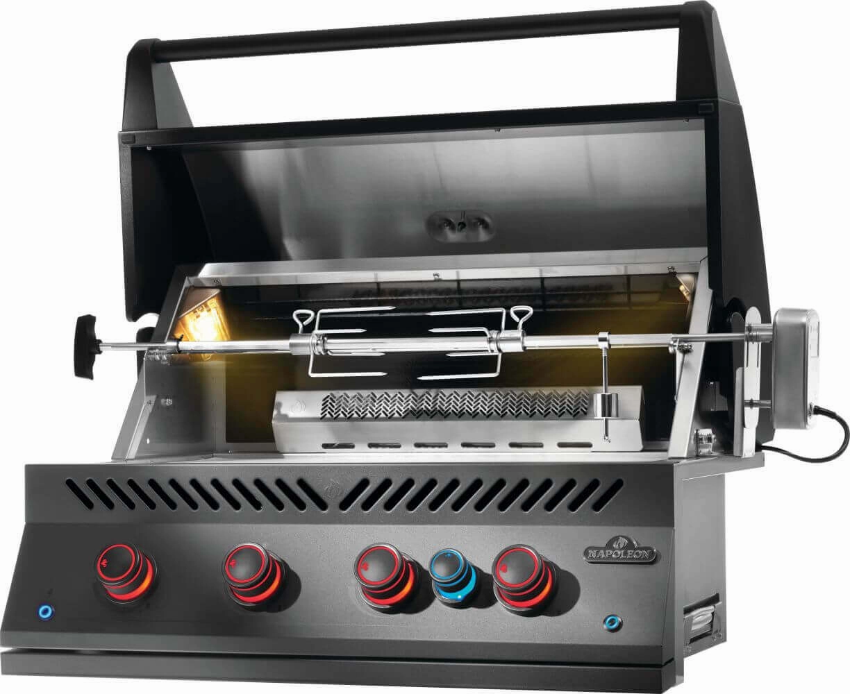 Napoleon Bbq BIG32RBPMK1 Built-In 700 Series 32 With Infrared Rear Burner , Propane, Matte/Matt Black