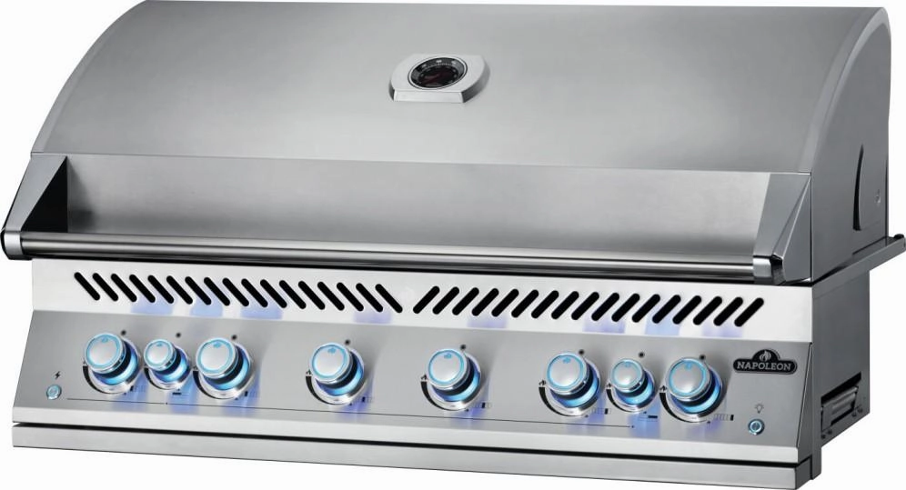 Napoleon Bbq BIG44RBNSS1 Built-In 700 Series 44 With Dual Infrared Rear Burners , Natural Gas, Stainless Steel