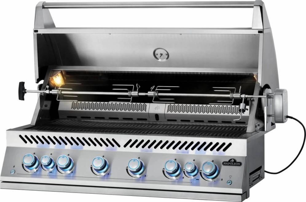 Napoleon Bbq BIG44RBNSS1 Built-In 700 Series 44 With Dual Infrared Rear Burners , Natural Gas, Stainless Steel