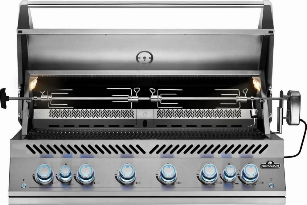 Napoleon Bbq BIG44RBPSS1 Built-In 700 Series 44 With Dual Infrared Rear Burners , Propane, Stainless Steel