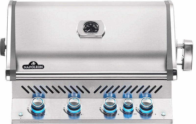 Napoleon Bbq BIPRO500RBNSS3 Built-In Prestige Pro 500 Rb With Infrared Rear Burner , Stainless Steel , Natural Gas Pro Barbeque Grills,professional outdoor grill