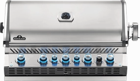 Napoleon Bbq BIPRO665RBNSS3 Built-In Prestige Pro 665 Rb With Infrared Rear Burner , Stainless Steel , Natural Gas Pro Barbeque Grills,professional outdoor grill