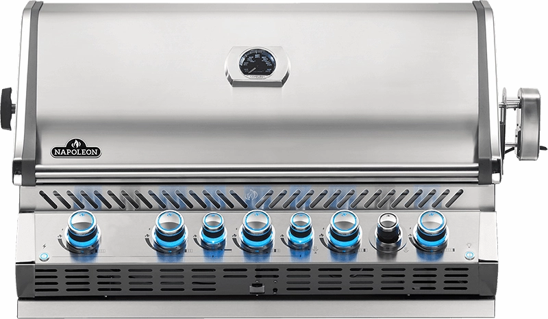 Napoleon Bbq BIPRO665RBPSS3 Built-In Prestige Pro 665 Rb With Infrared Rear Burner , Stainless Steel , Propane Barbeque Grills,outdoor bbq grill