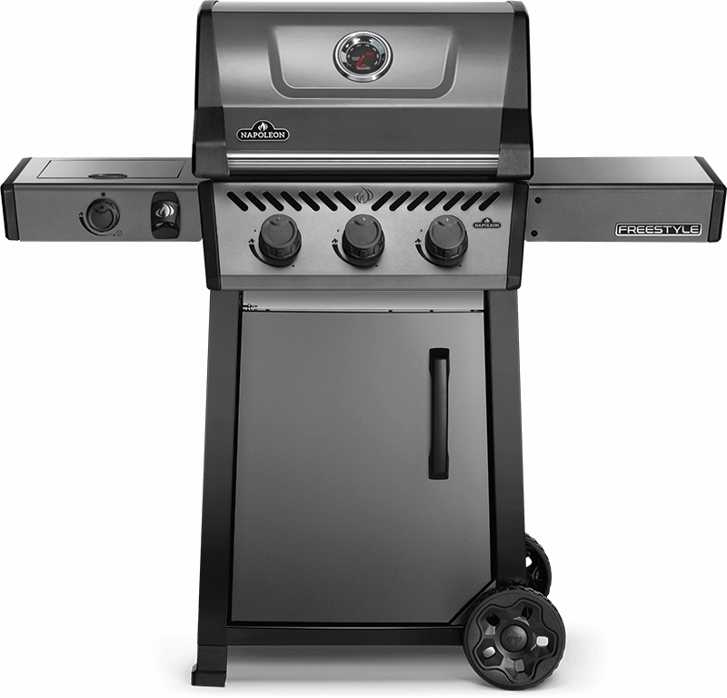 Napoleon Bbq F365DSBPGTECP Freestyle 365 Sb With Range Side Burner , Graphite Grey , Propane Barbeque Grills,outdoor bbq grill