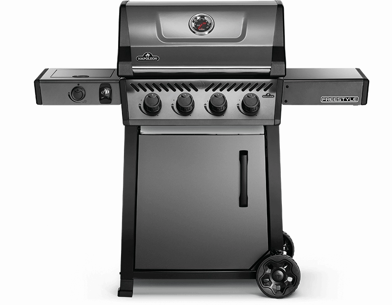 Napoleon Bbq F425DSBPGTECP Freestyle 425 Sb With Range Side Burner , Graphite Grey , Propane Barbeque Grills,outdoor bbq grill