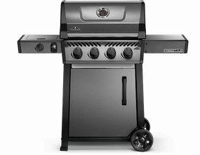 Napoleon Bbq F425DSBPGTECP Freestyle 425 Sb With Range Side Burner , Graphite Grey , Propane Barbeque Grills,outdoor bbq grill