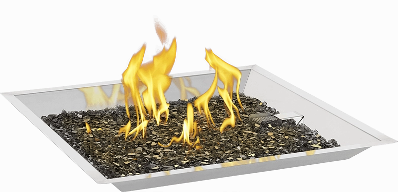 Napoleon Bbq GPFS60 24" Square Patioflame Burner Kit , Stainless Steel , Propane Other Outdoor Products,patio kitchen accessories