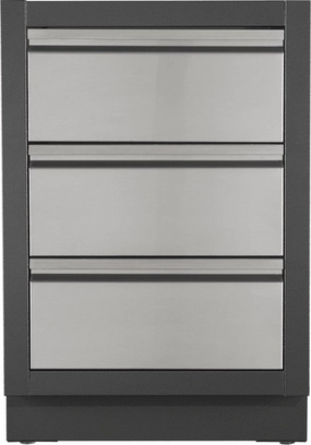 Napoleon Bbq IM2DCCN Oasis Two Drawer Cabinet With False Top Drawer , Grey Barbeque Grill Accessories,grill tool set